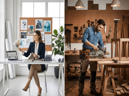Carpenter and office interiorwork
