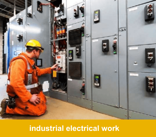 Industrial electrical work