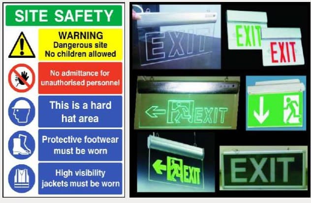 Safety & Exit Signage